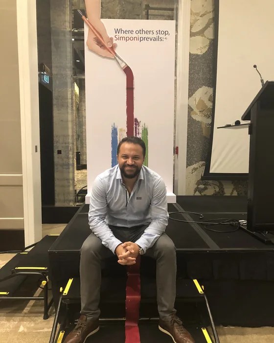 Dr. Mohammad Alsaadany at the launch of the new Simponi campaign for EMEA emerging markets, Janssen Immunology
